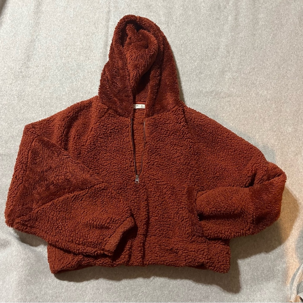 Arizona Jean Company Rust Sherpa Jacket